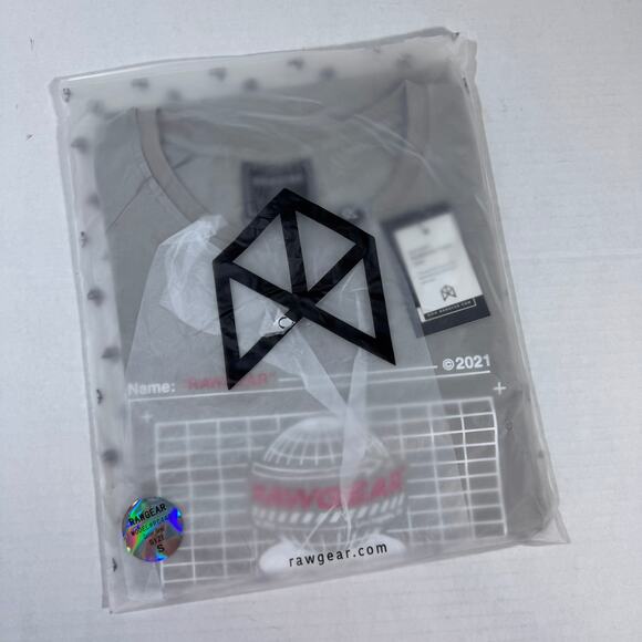 Rawgear Grey Long Sleeve Graphic T-Shirt Model# RG440 Size Small NWT - Picture 7 of 8